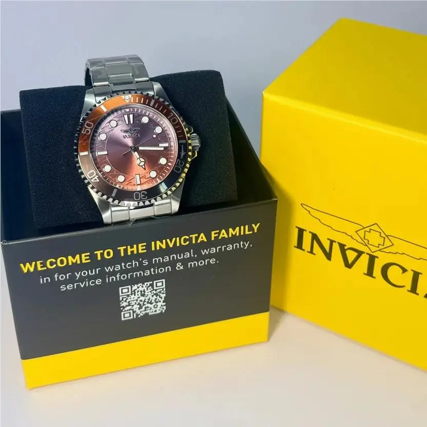 50939 Invicta Mens Pro Diver Espresso Dial Stainless Steel Watch 100M Kromatyk