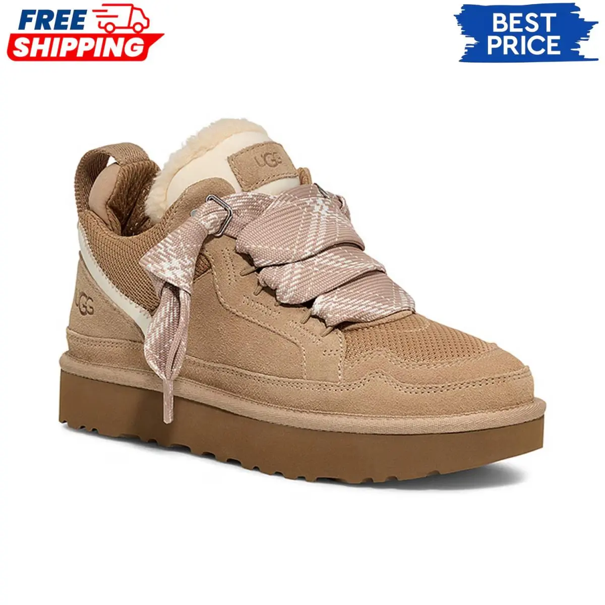 Ugg Lowmel Sneaker Casual Low Top Shoes Everyday Comfort Footwear