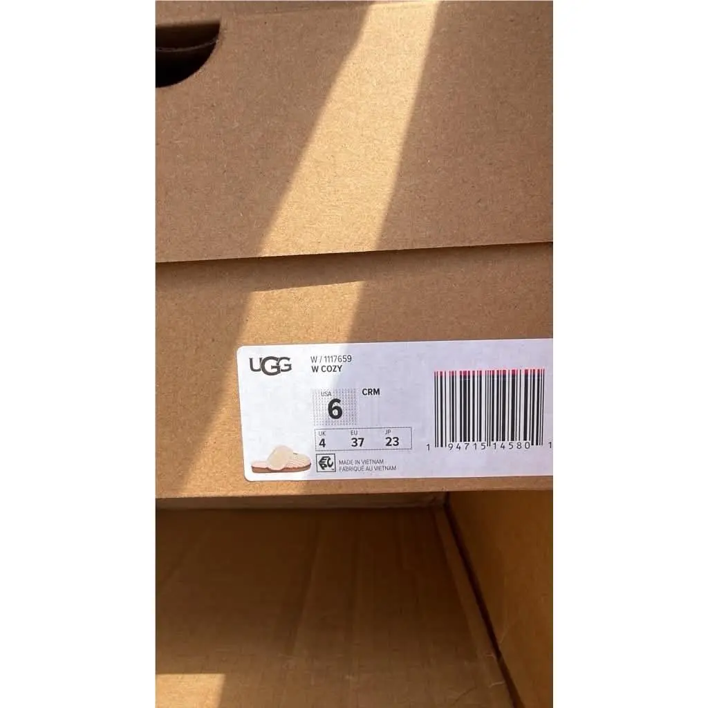 UGG shoes - UGG COZY SLIPPER - COZY SLIPPER - 1117659-CRM - Cream 4