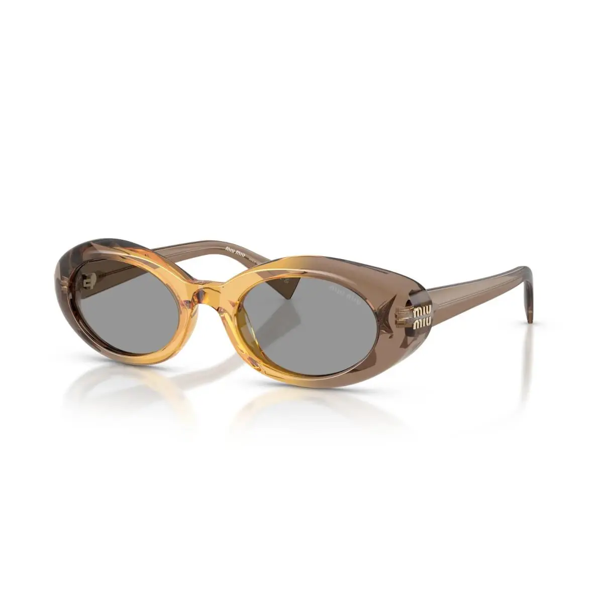 Miu Miu MU B09S Beige/grey 24M50Q Sunglasses