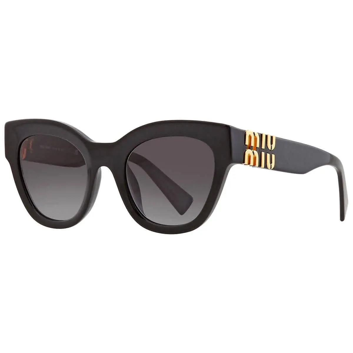 Miu Miu Grey Cat Eye Ladies Sunglasses MU 01YS 1AB5D1 51 MU 01YS 1AB5D1 51