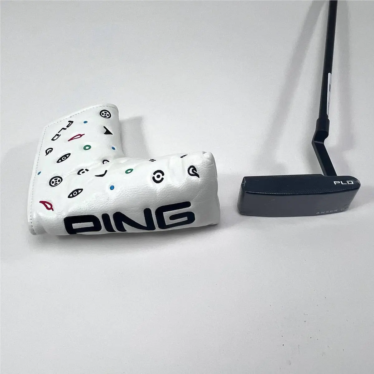 Ping Pld Milled Anser D Matte Black Putter 35 Black Dot Mens RH HC