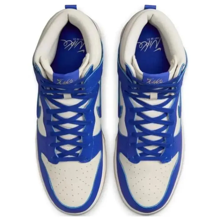 Nike shoes - Nike Dunk Hi - Dunk - FV6612 001 - PHANTOM RACER BLUE PALE IVORY 6