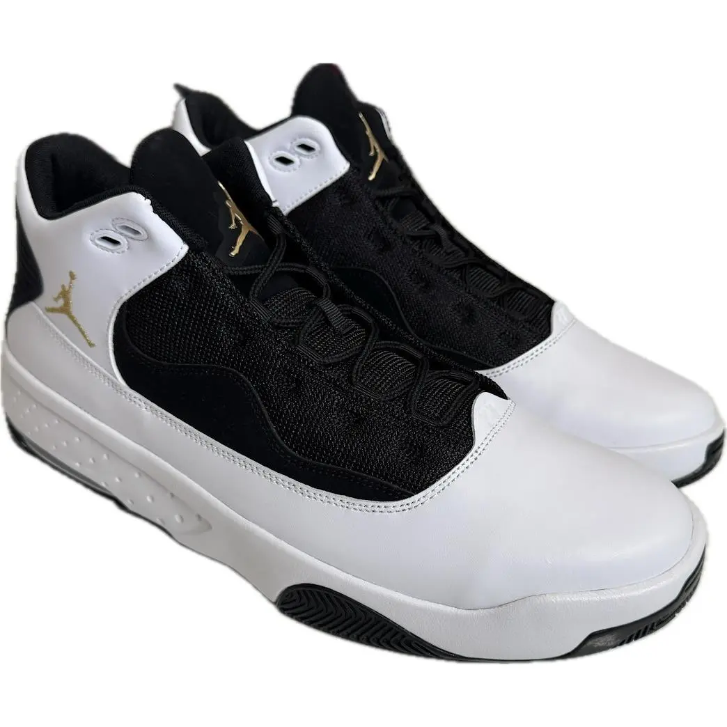 Nike Men`s Air Jordan Max Aura 2 White Black Basketball Shoes Sz.13 CK6636-107