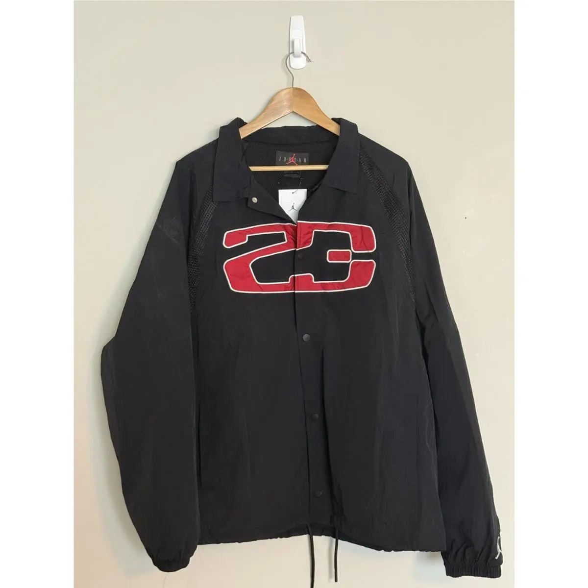 Nike clothing - Nike Air Jordan Essentials Coaches Jacket - HF9331-010 - Black 3