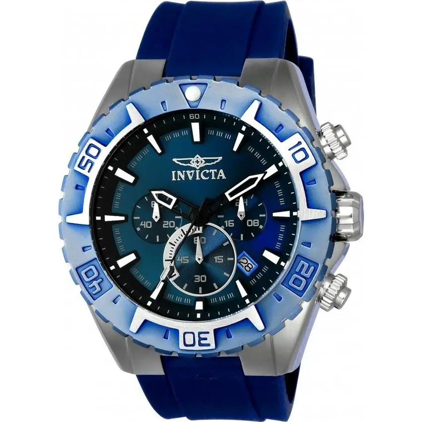 Invicta Aviator Chronograph Blue Dial Men`s Watch 22522