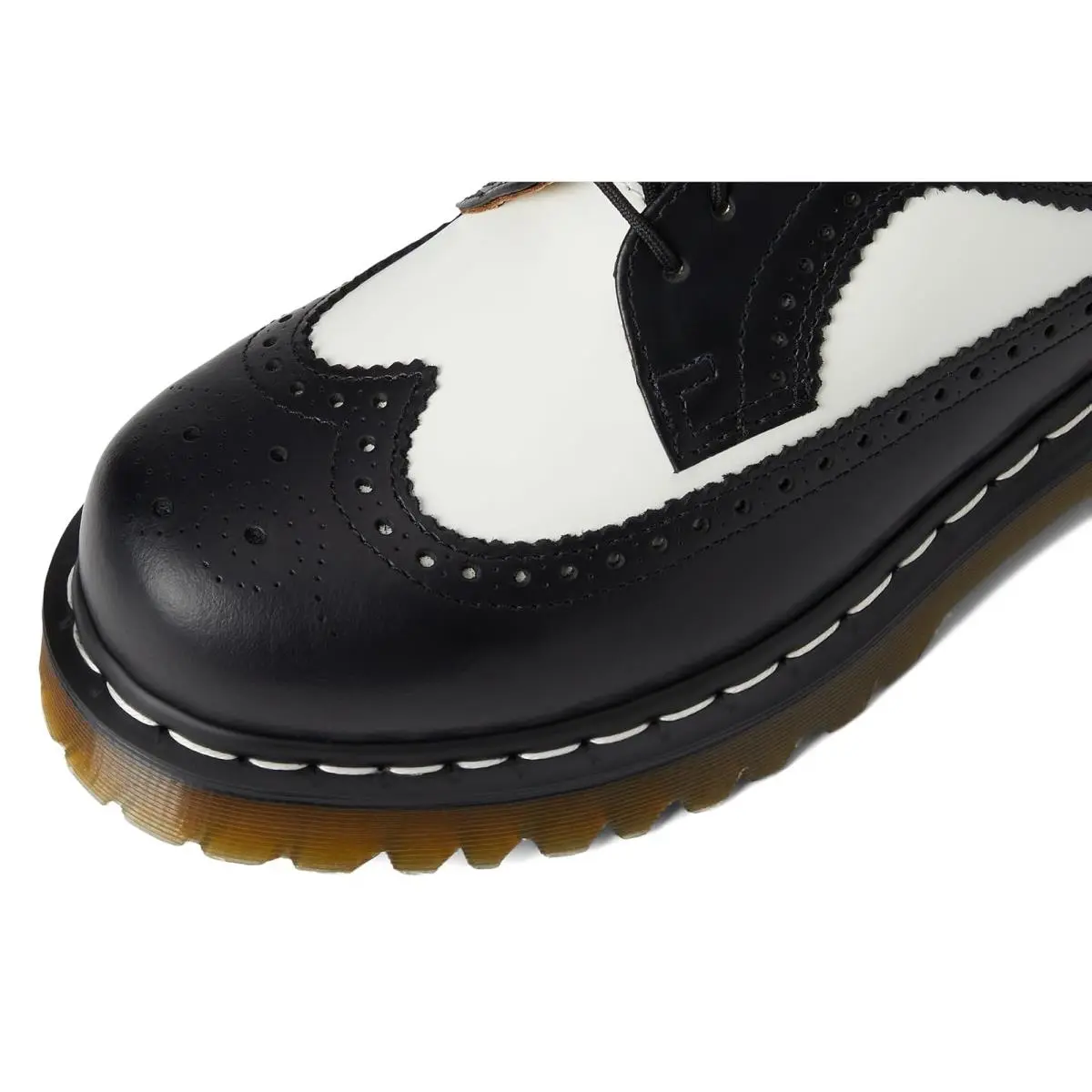 Dr. Martens shoes - Black/White Smooth 4