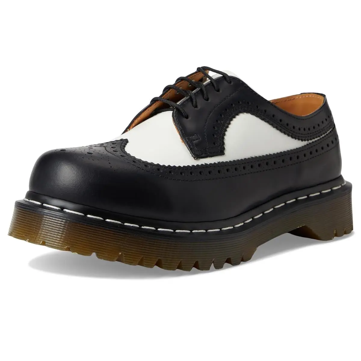 Dr. Martens shoes - Black/White Smooth 5