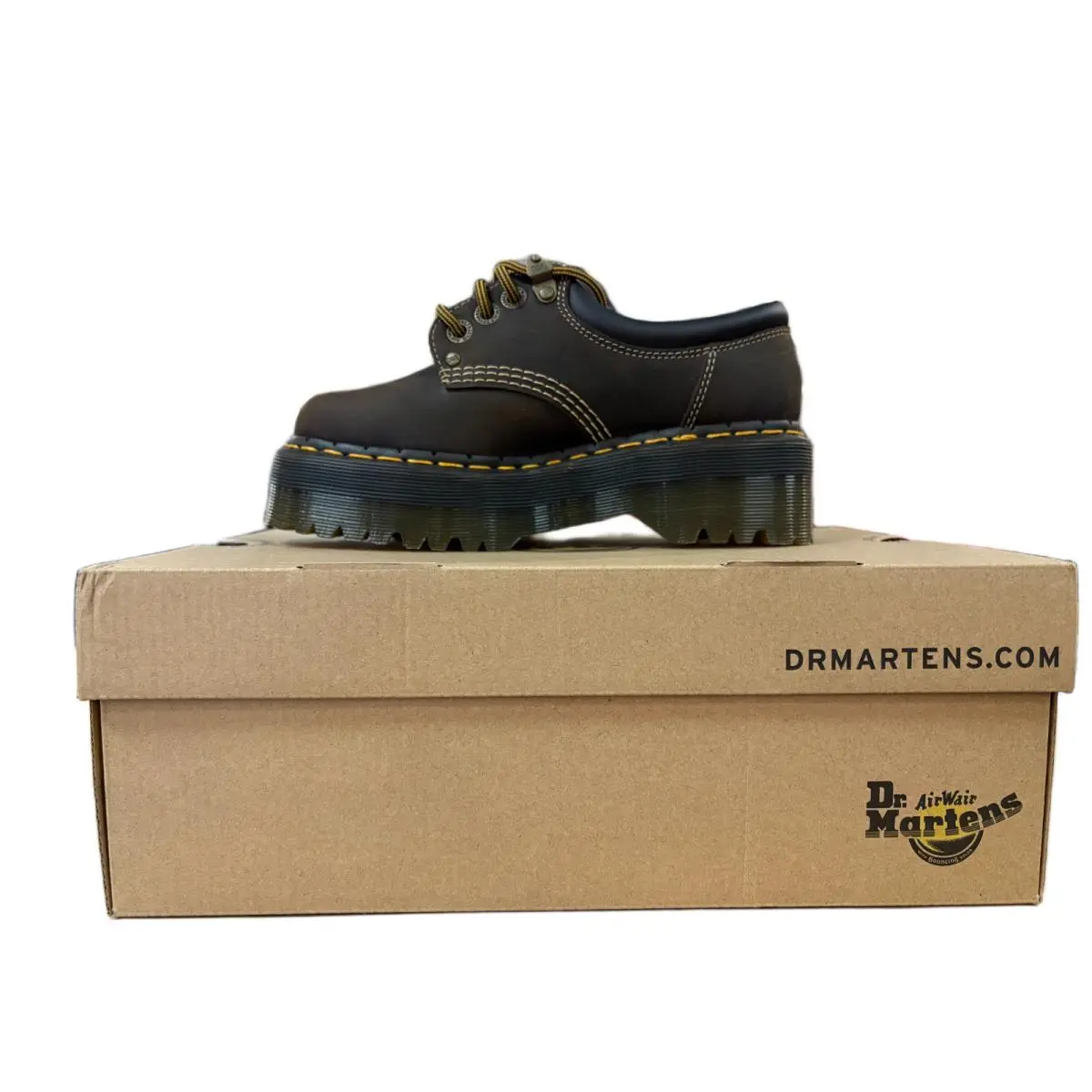Dr. Martens shoes - dr. martens 8053 4i quad arc - Crazy Horse Brown 10