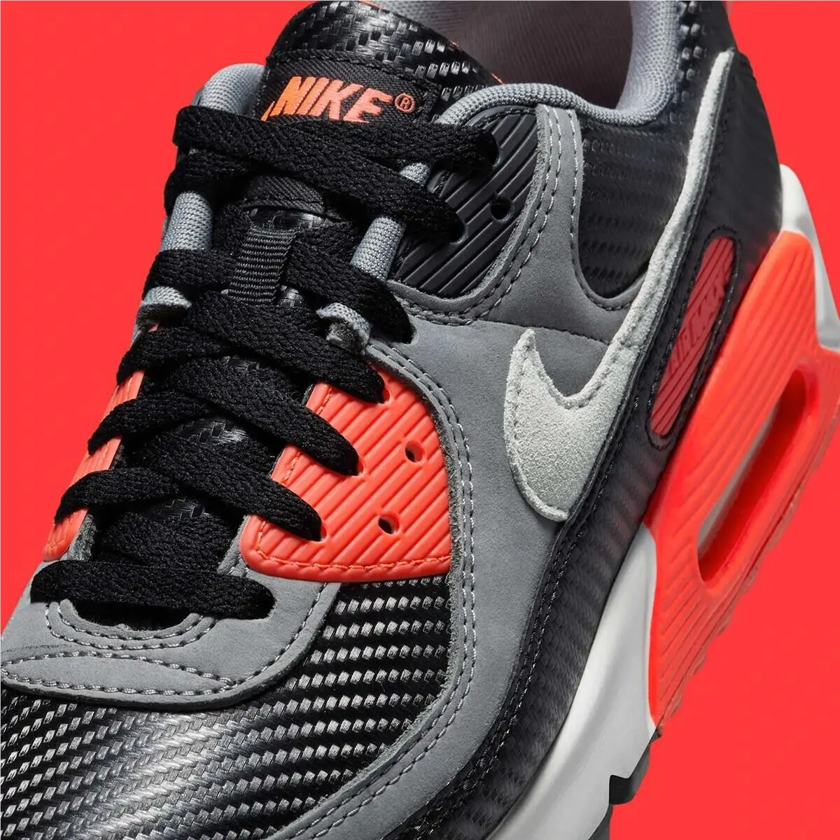 Nike shoes - Nike Air Max 90 PRM - HM9432-001 - Black / Photon Dust-Cool Grey-Infrared 2