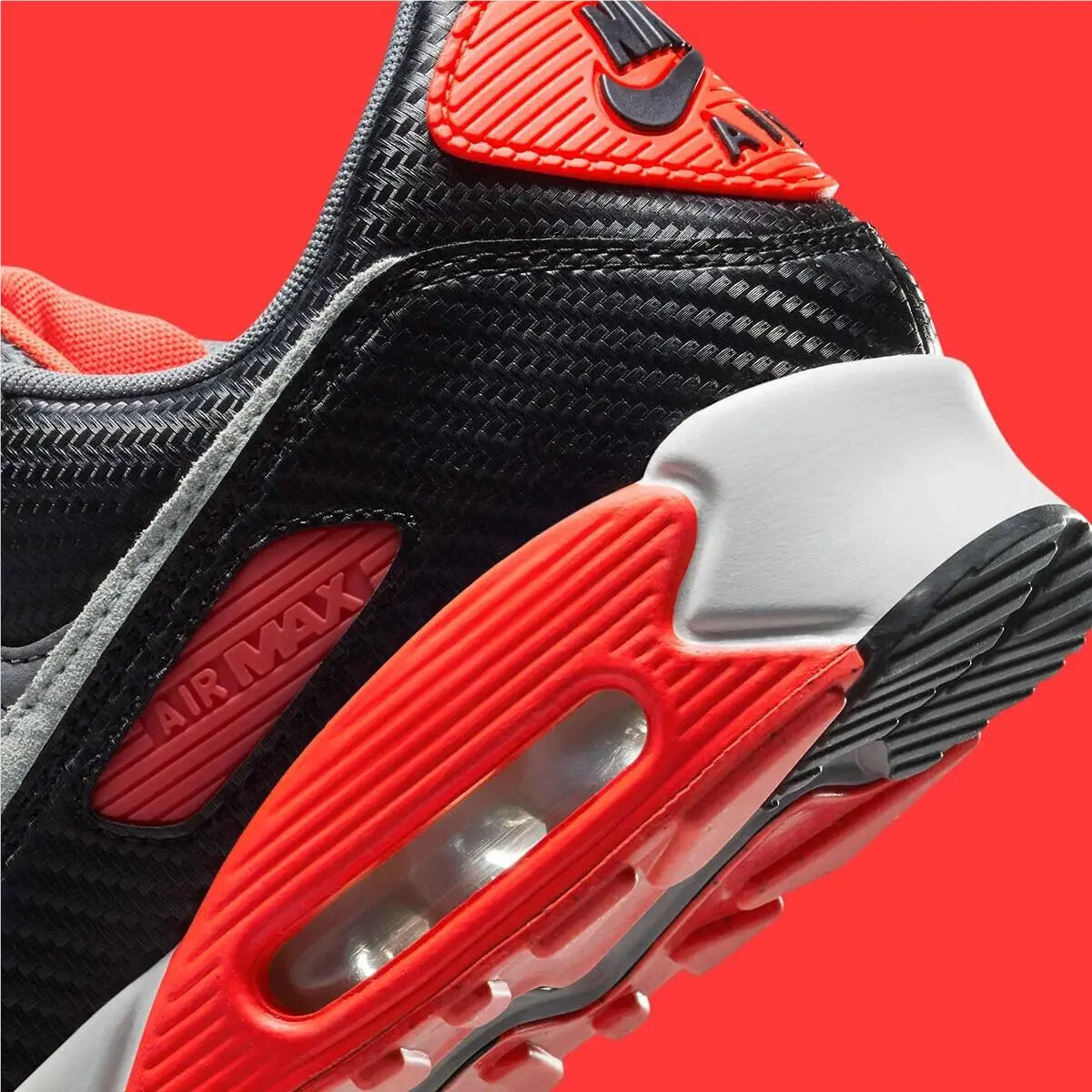 Nike shoes - Nike Air Max 90 PRM - HM9432-001 - Black / Photon Dust-Cool Grey-Infrared 4