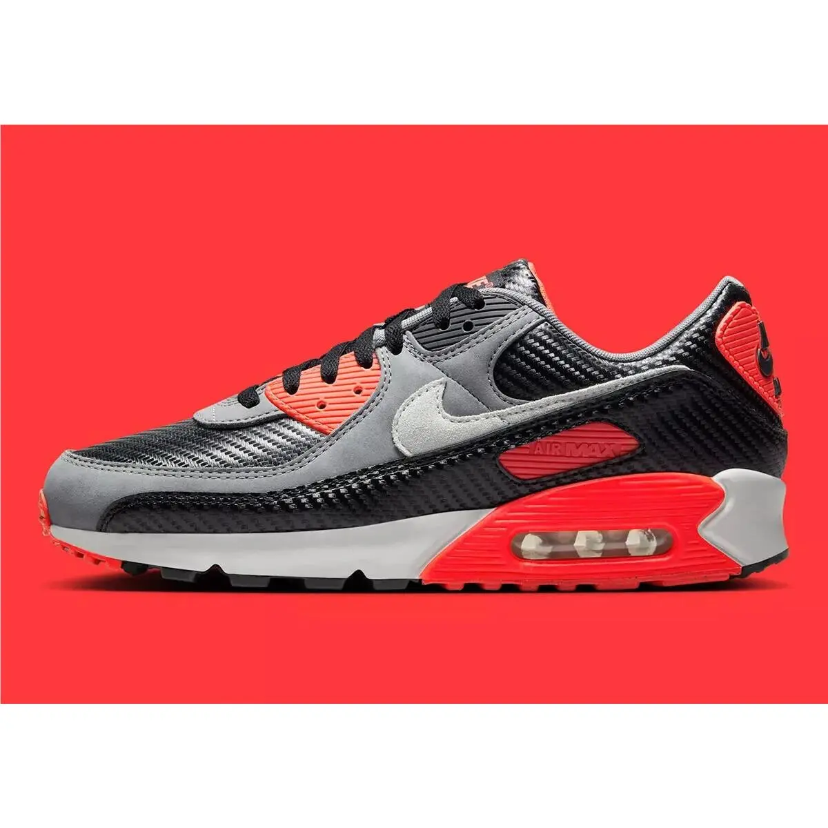 Nike shoes - Nike Air Max 90 PRM - HM9432-001 - Black / Photon Dust-Cool Grey-Infrared 9