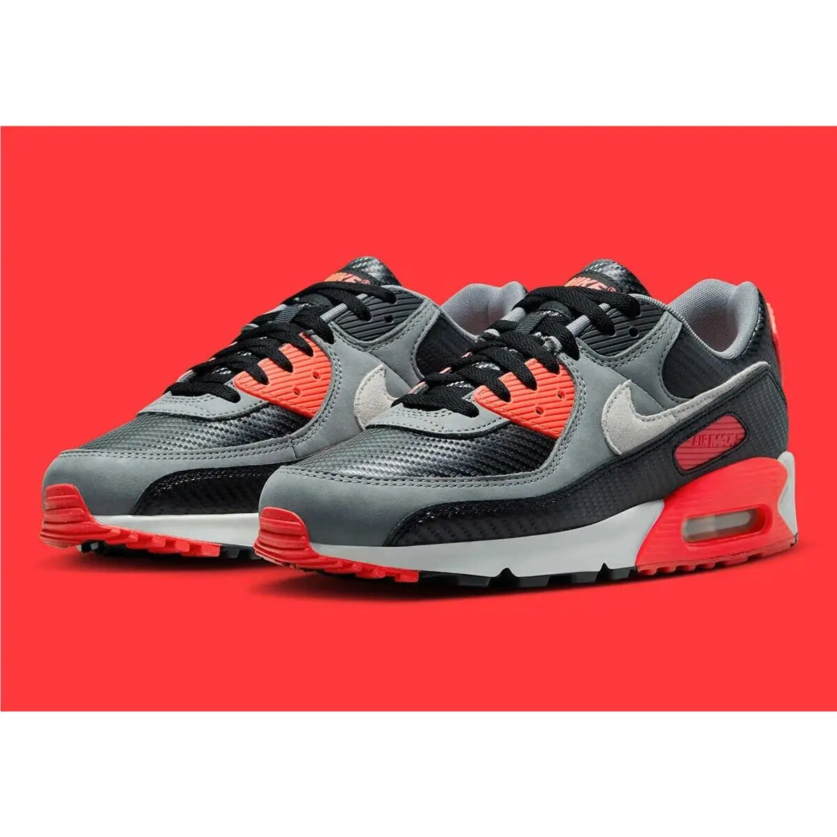 Nike shoes - Nike Air Max 90 PRM - HM9432-001 - Black / Photon Dust-Cool Grey-Infrared 7