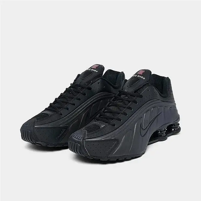 Nike shoes - Nike Shox R4 - Shox - HQ1988-001 - Black/Black-Black 4