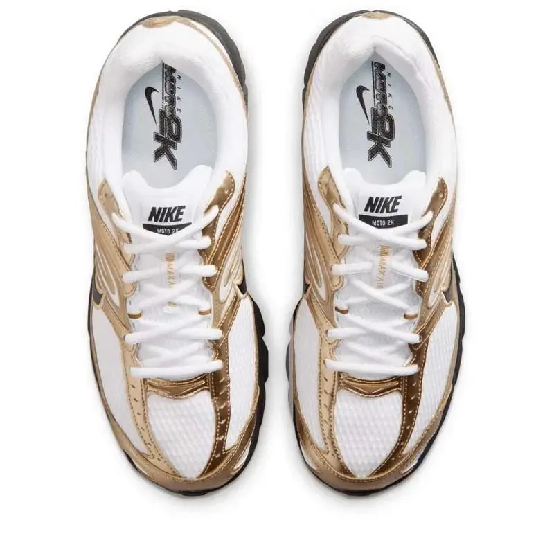 Nike shoes - Nike Air Max Moto 2 - IV2870 100 - WHITE /BLACK METALLIC GOLD 1