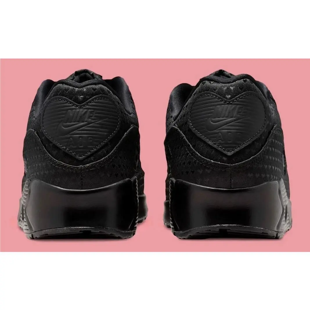 Nike shoes - Nike Air Max 90 Premium - IB6606-001 - Black/Black-University Red, Manufacturer: Black/University Red 7