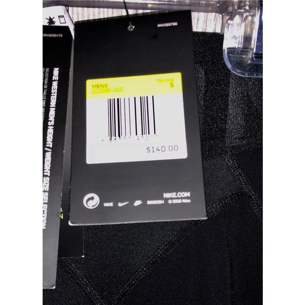 Nike clothing - NIKE Pro HyperRecovery Graduated Compression Training Tight - 812988 - Black 11