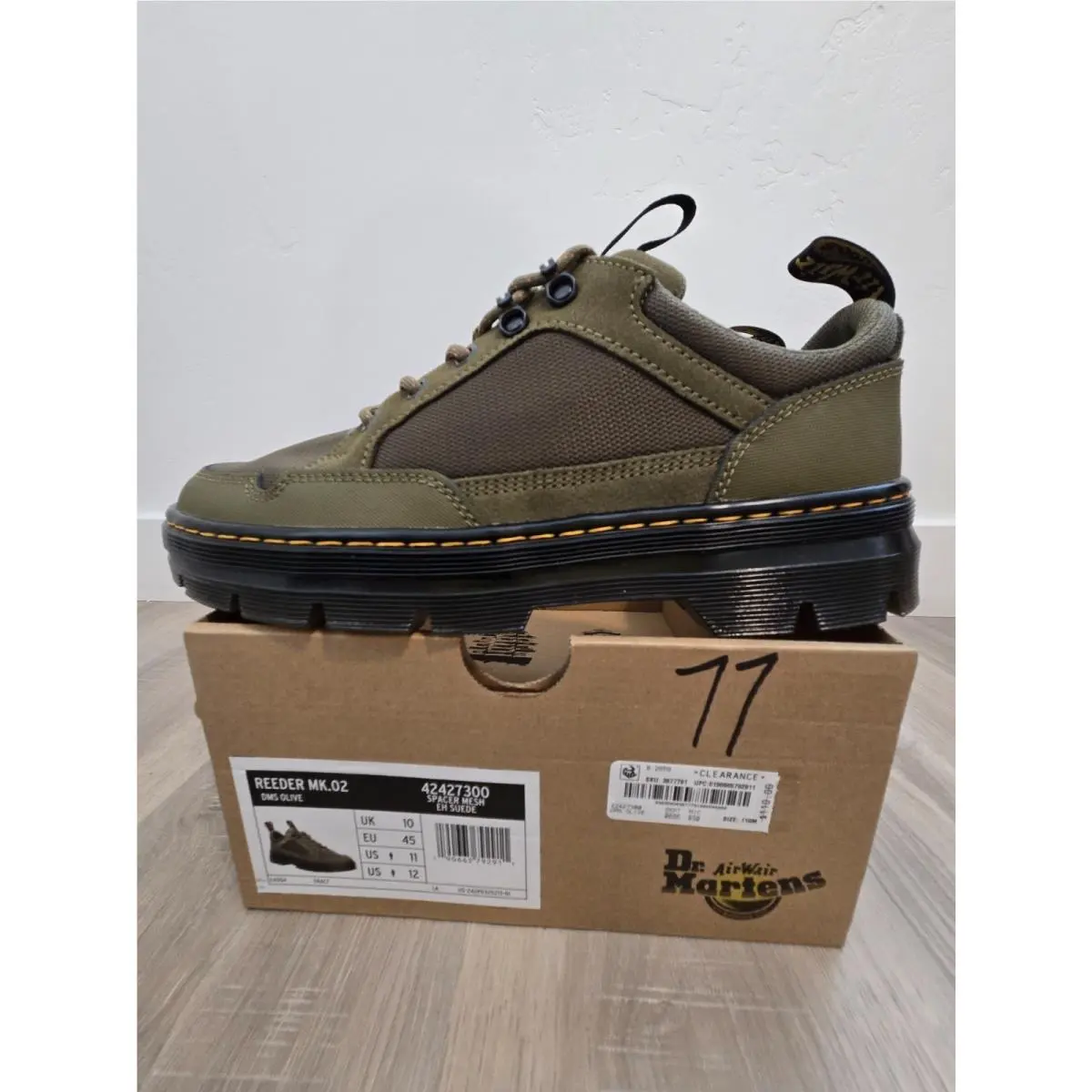 Dr. Martens shoes - Dr. Martens Reeder Mk - Martens Reeder - Olive Green 1