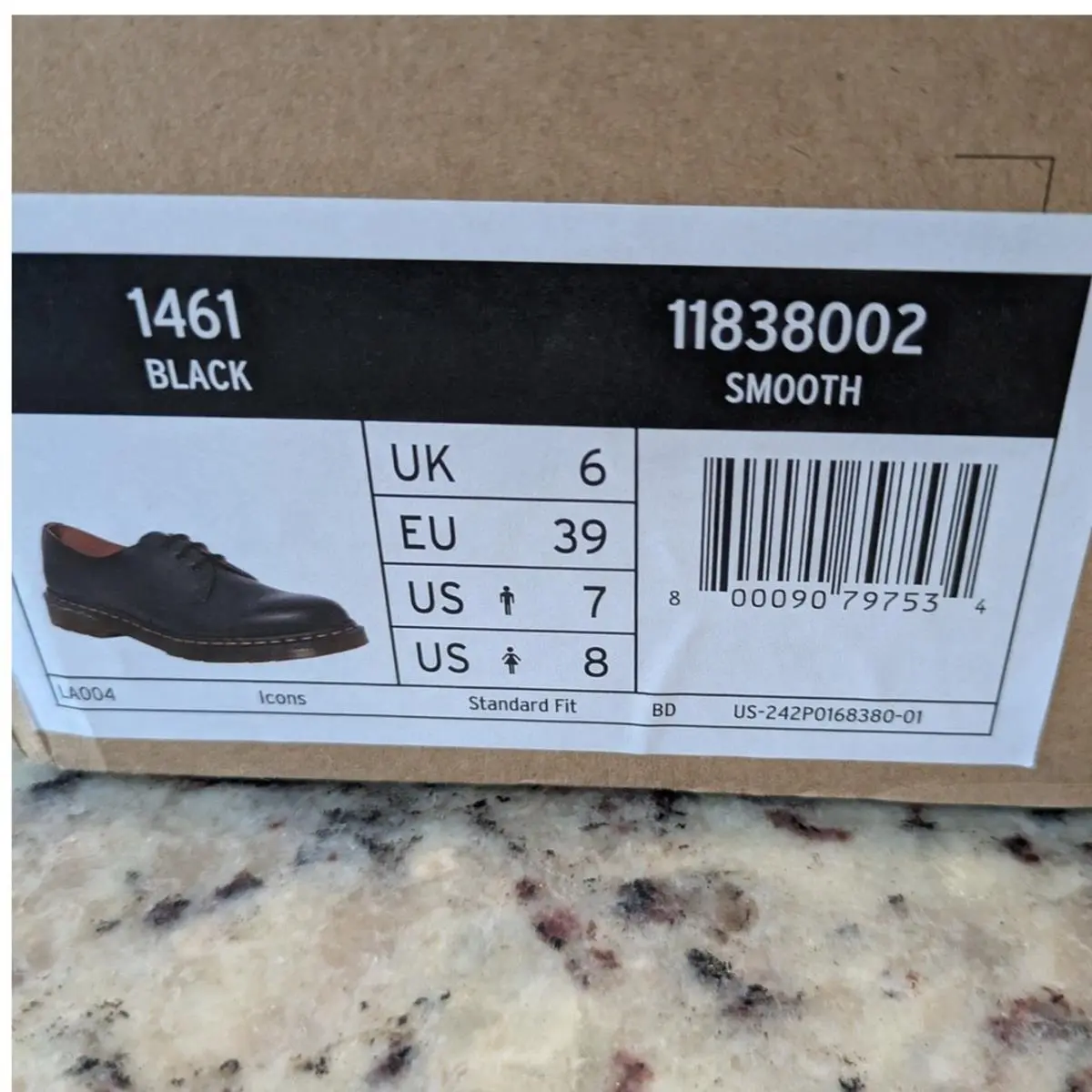 Dr. Martens shoes - Dr Martens 1461 - Black 5