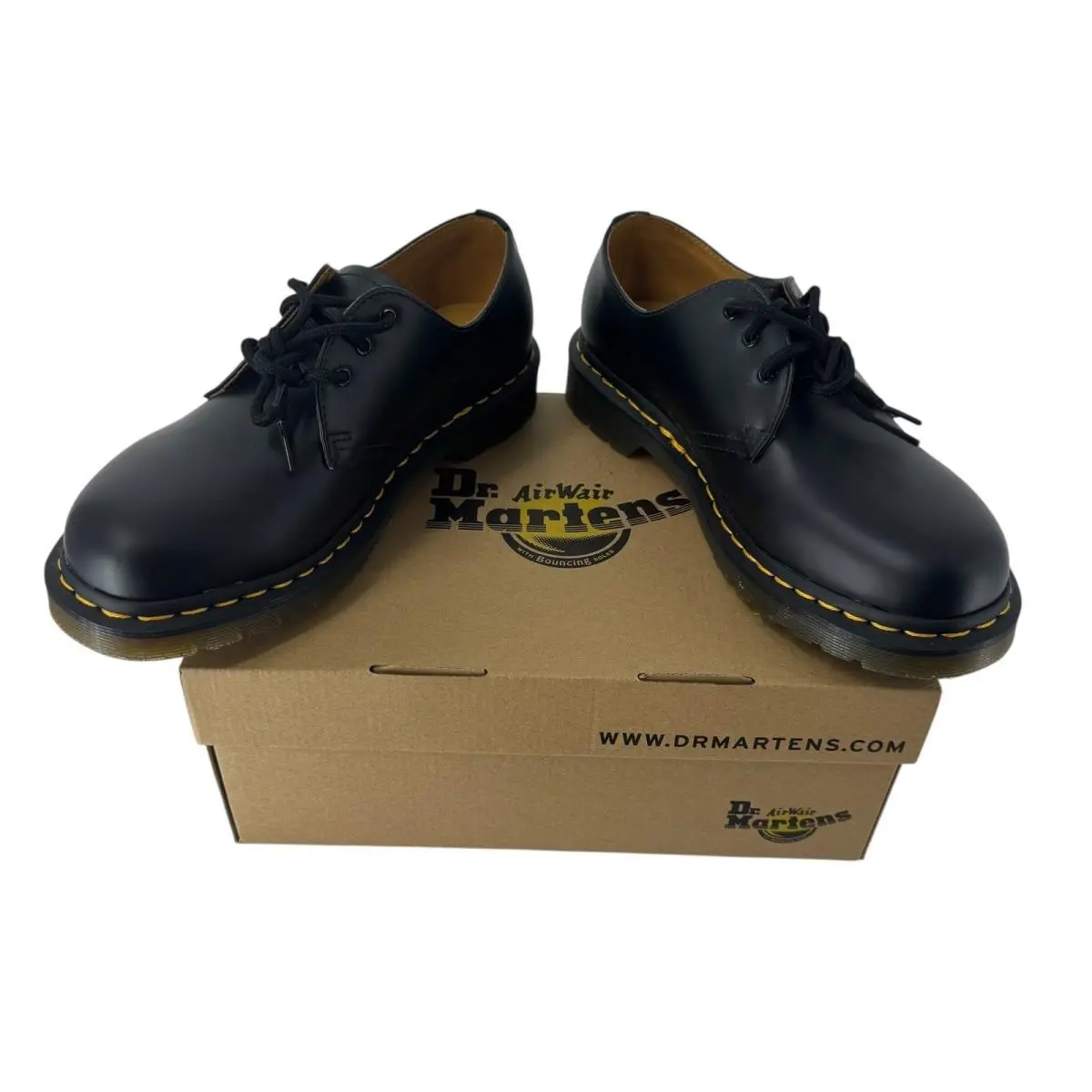 Dr. Martens shoes - 1461 Smooth Black - Smooth Black - Black 3