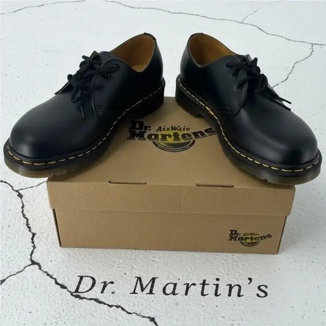 Dr. Martens 1461 Smooth Black Leather Oxford Shoes 11838002 Mens 7 Womens 8