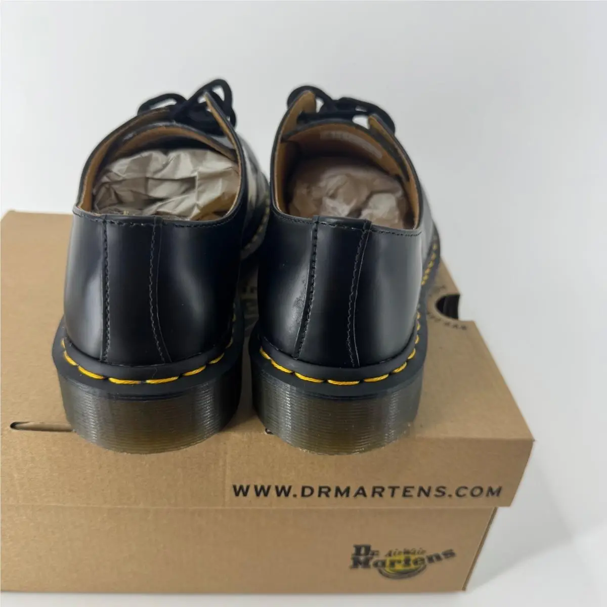 Dr. Martens shoes - 1461 Smooth Black - Smooth Black - Black 13