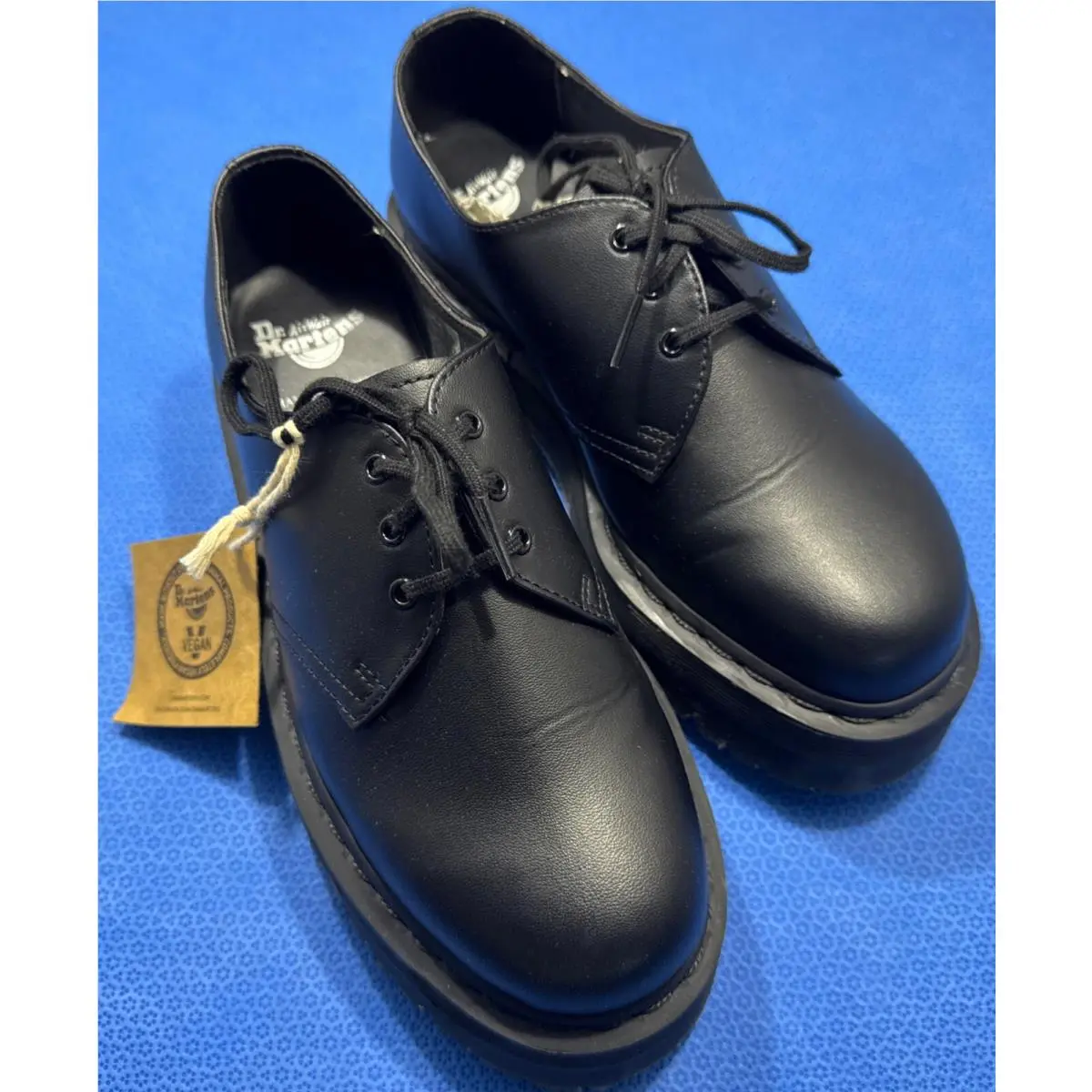 Dr. Martens shoes - Dr. Martens 1461 Quad Mono - Black (UPC: 190665532760) 3