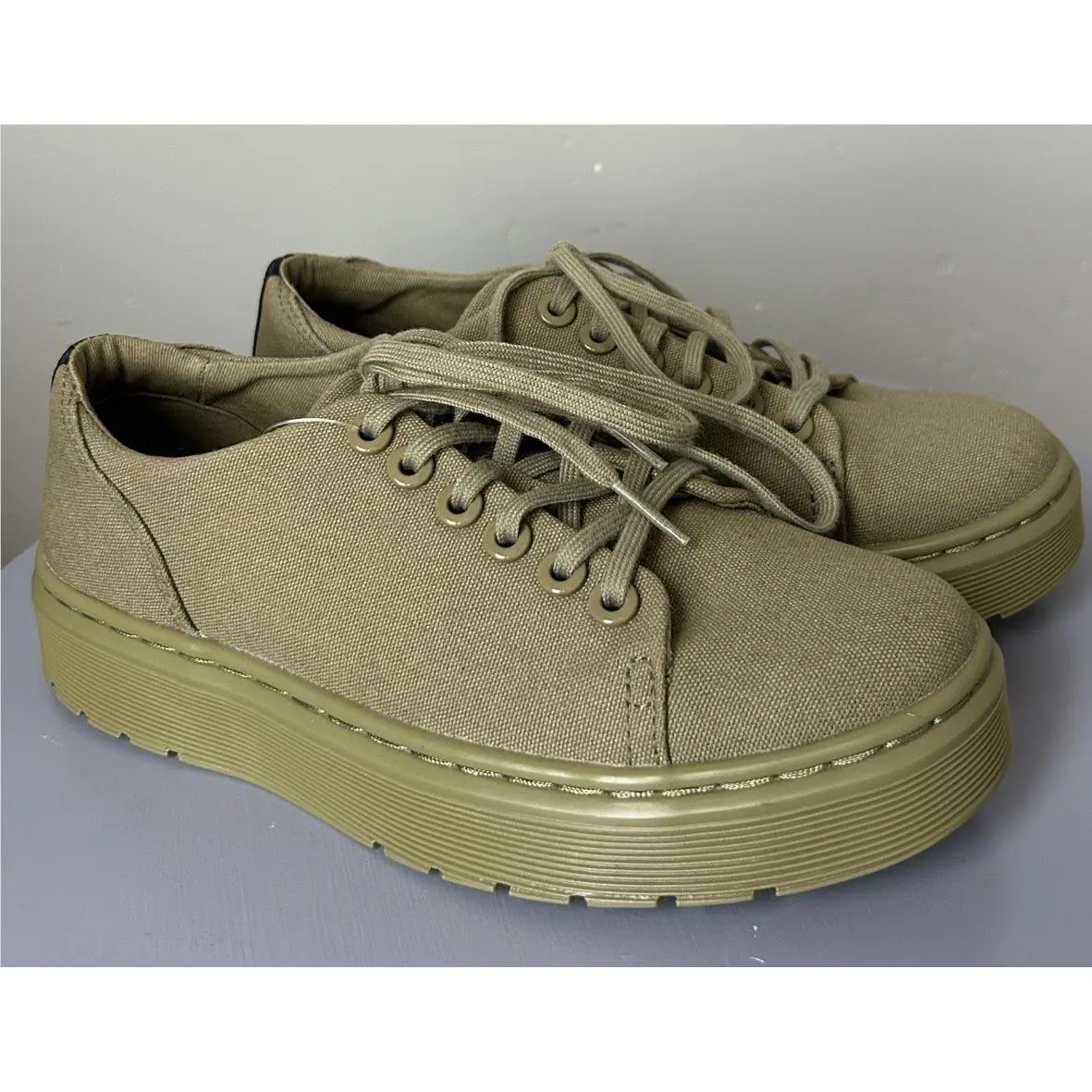 Dr. Martens shoes - Dr. Martens Dante - Martens Dante - Olive 2