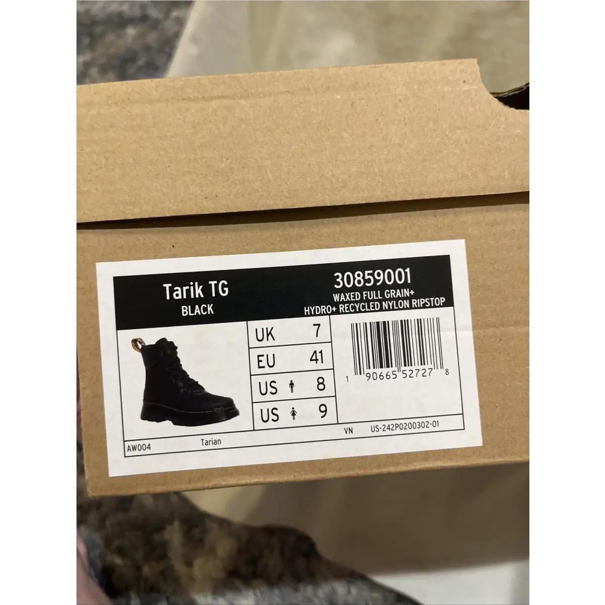 Dr. Martens shoes - Dr. Martens Tarik TG - Martens Tarik - Black 7