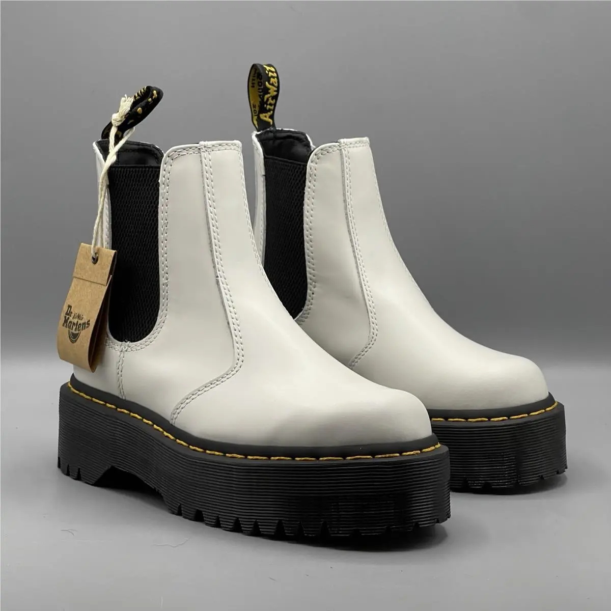 Dr. Martens shoes - Doc Marten`s Quad - Doc Quad - White 9