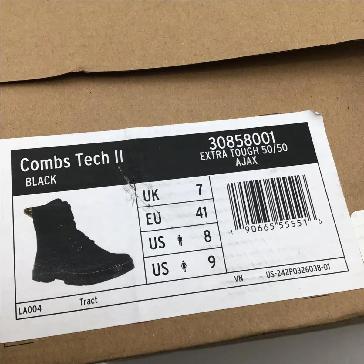 Dr. Martens shoes - Combs Tech II - Combs Tech - Black 5