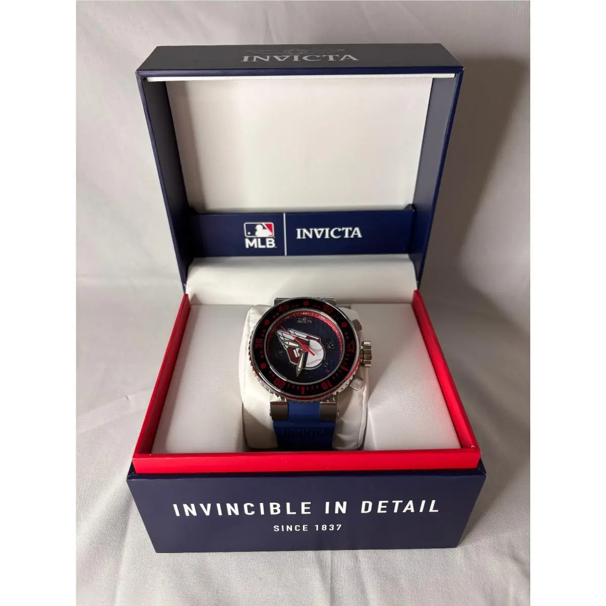 Invicta Mlb Cleveland Guardians Watch - Model 42371 - Never Worn