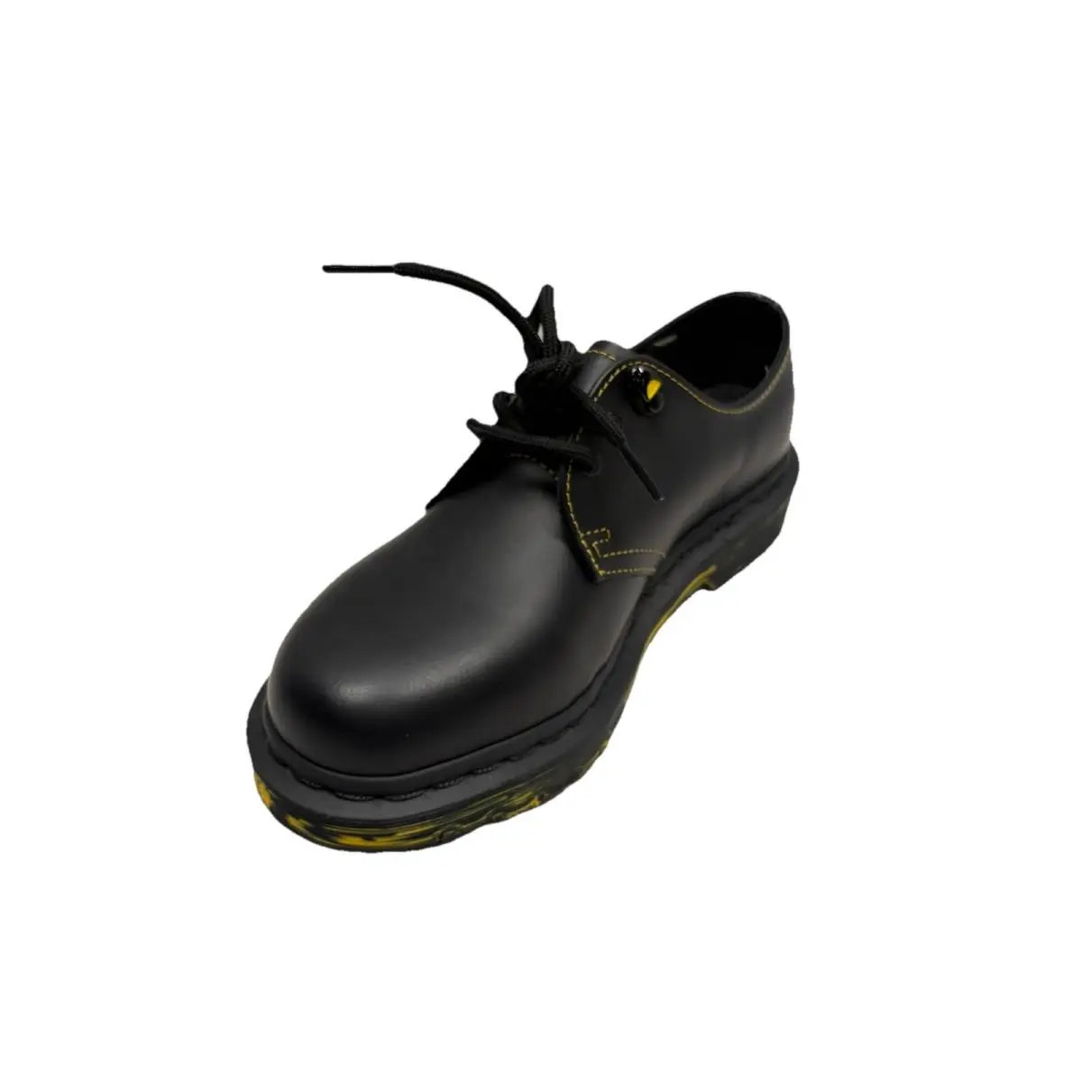 Dr. Martens shoes - Dr. Martens 1461 Marbled Black Yellow - Black 0