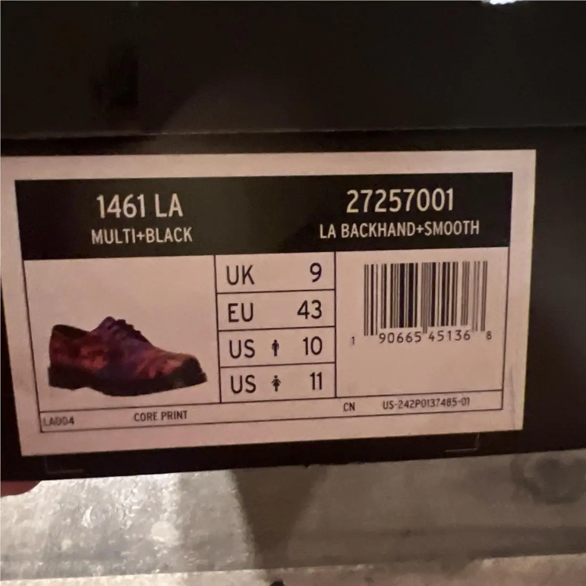 Dr. Martens shoes - Palm Tree Sunset - Palm Tree Sunset - Multicolor (UPC: 0190665451368) 7