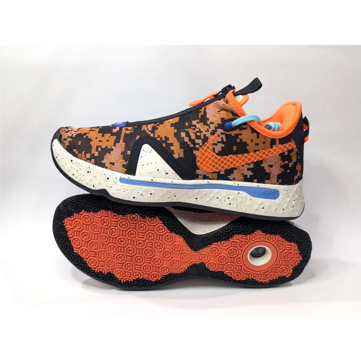 Nike shoes - Nike PG 4 - CD5079-200 - Light Cream/Orange 2