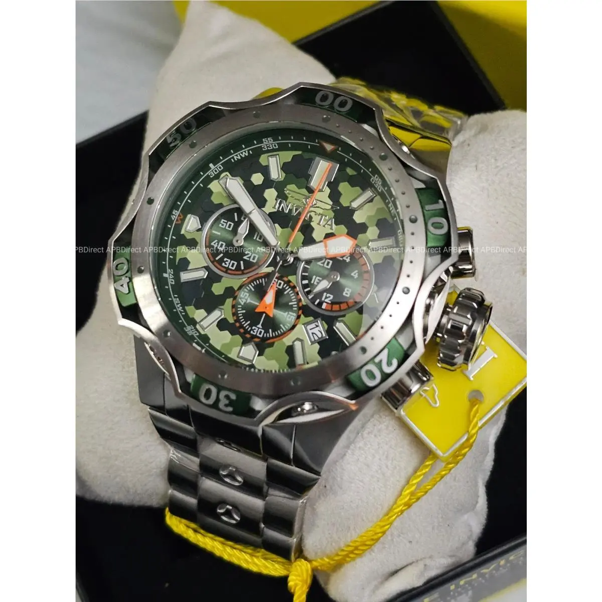 Invicta - Venom Combat - Camo Dial Chronograph - 100m SS Bracelet Mens Watch