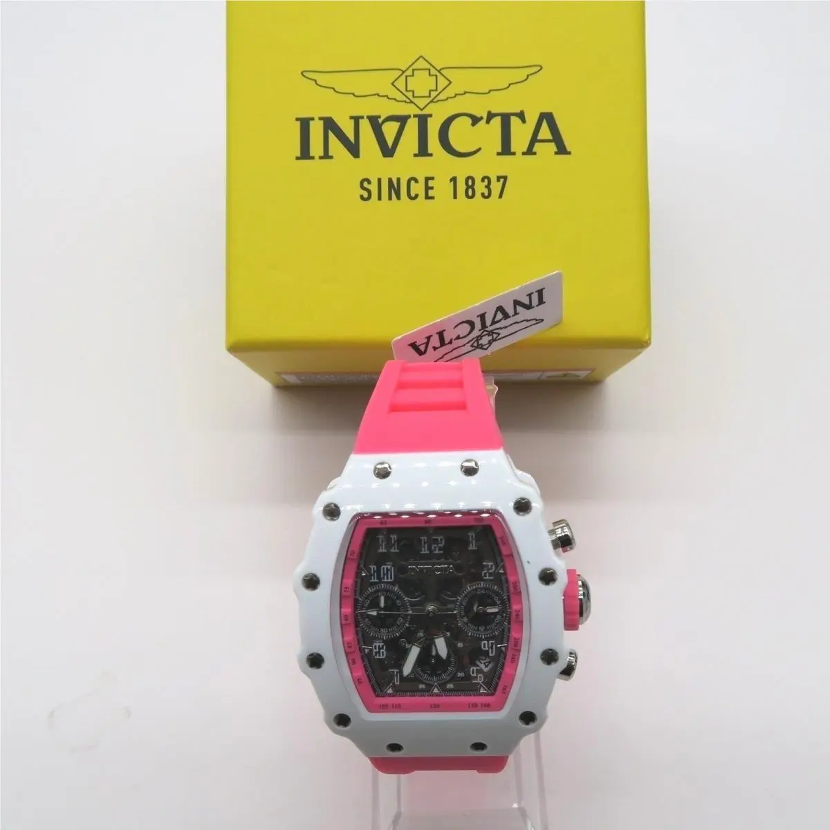 Invicta Racing Corallix Unisex Watch - 40mm Pink 69606