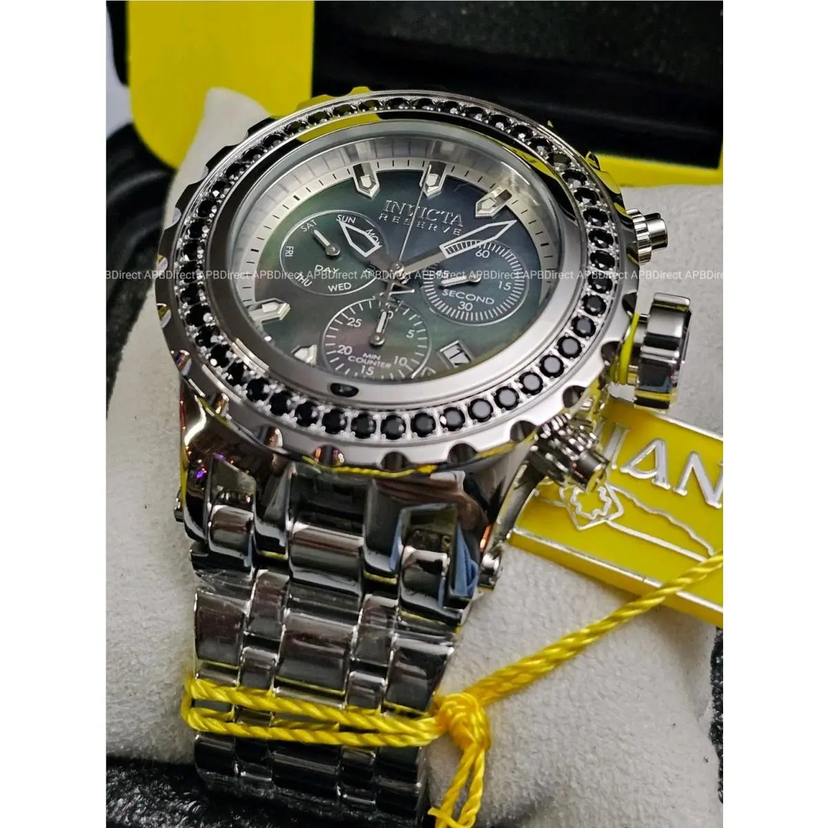 Invicta - Reserve - Subaqua 4.14 Ctw Spinel Gemstones Swiss Z60 Mens Watch Sas
