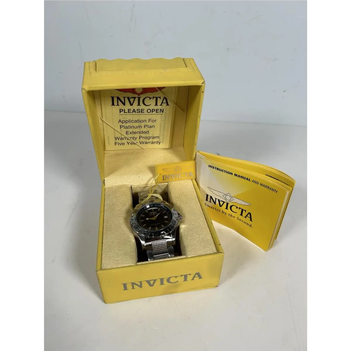 Invicta Racing Sport Python Quartz Men`s Watch Model 6072 Ultra Rare Y2K