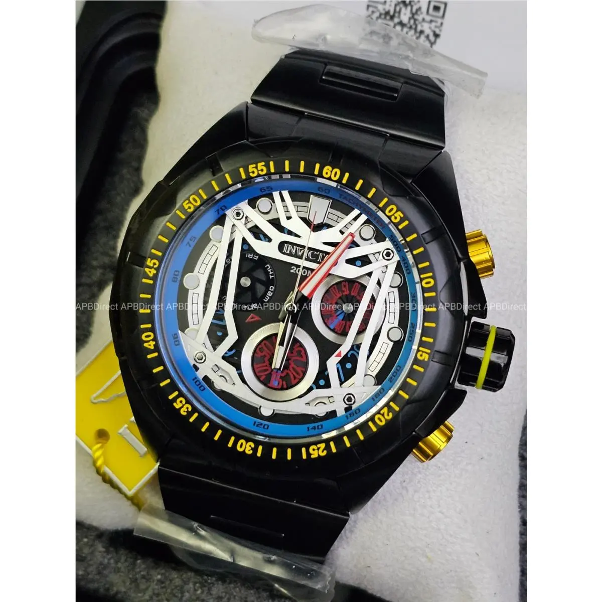 Invicta - Swiss Z60 - Hydromax - Spinning Subdials Pro Diver 200m WR Mens Watch