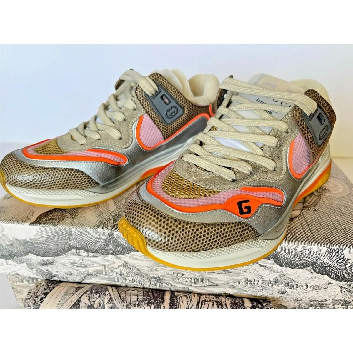 Gucci Ultrapace Sneakers Women Eur 36.5 / US 6.5
