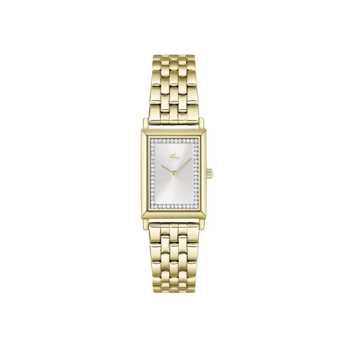 Catherine Women’s Quartz Watch - Bracelet Slim Case Sunray Gold by Lacoste