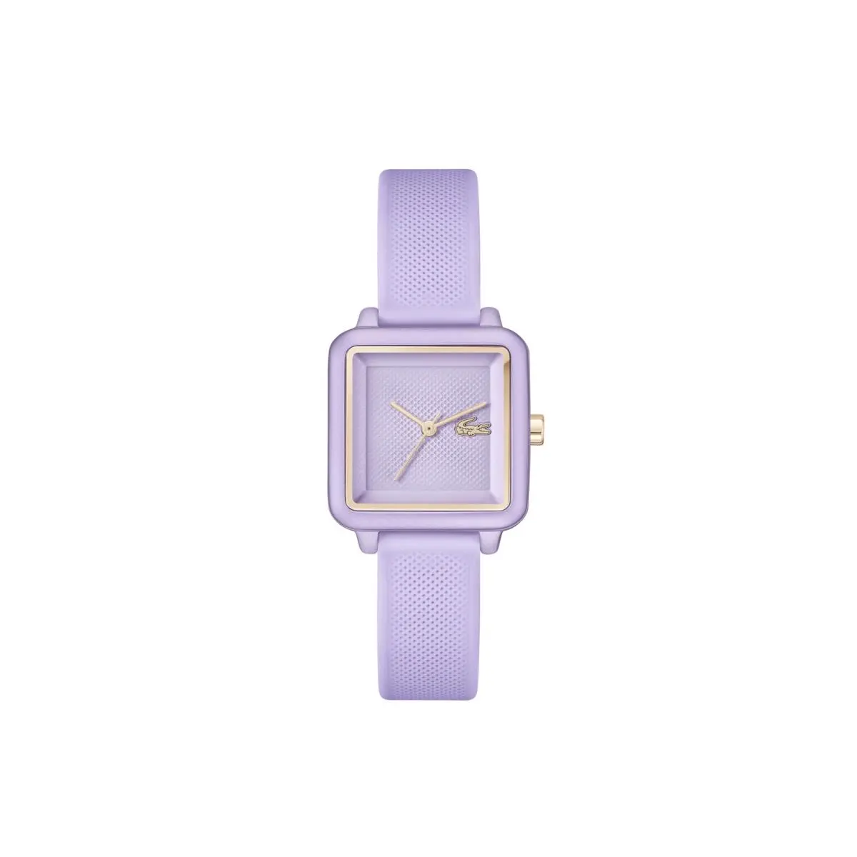 Lacoste.12.12 Flow Women`s 3H Quartz Watch - Slim Silicone Strap - Purple