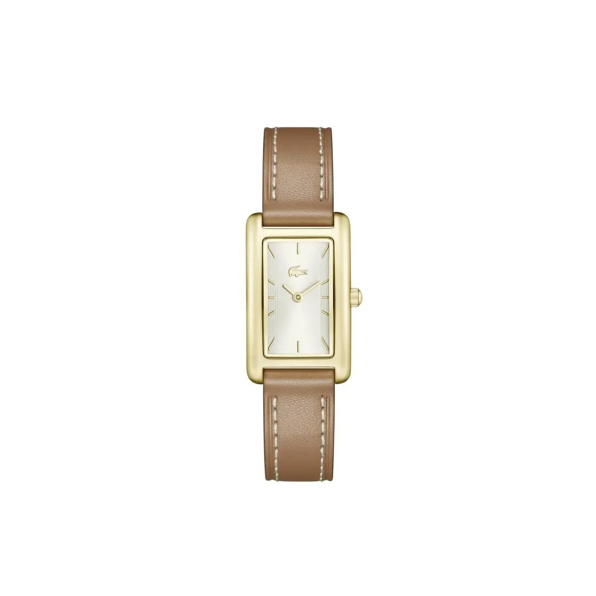 Lacoste Women`s Croisette Quartz Leather Strap Watch 19mm Tan