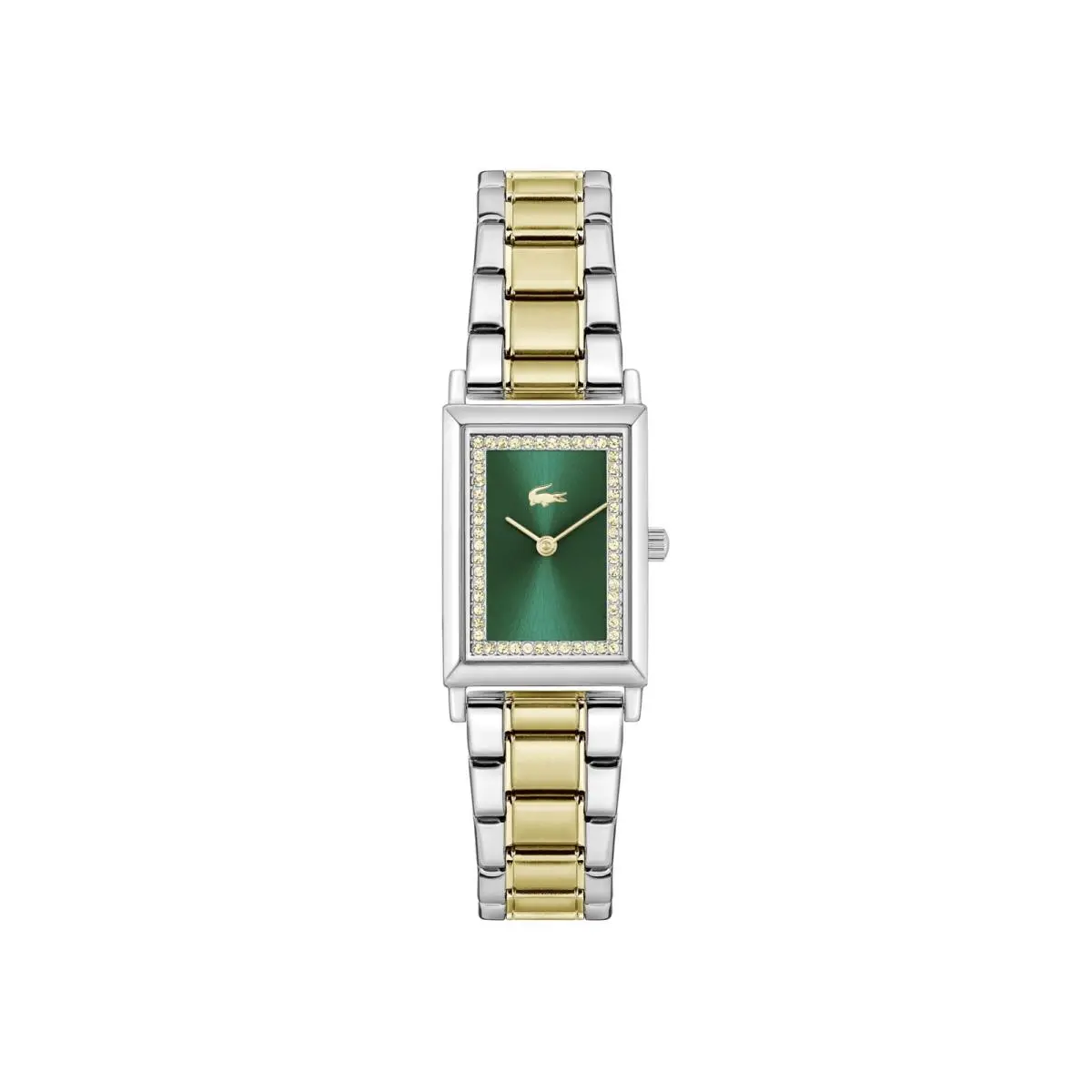 Lacoste Catherine Women’s Quartz Watch – 2-Hand - Rectangular Case - Two Tone