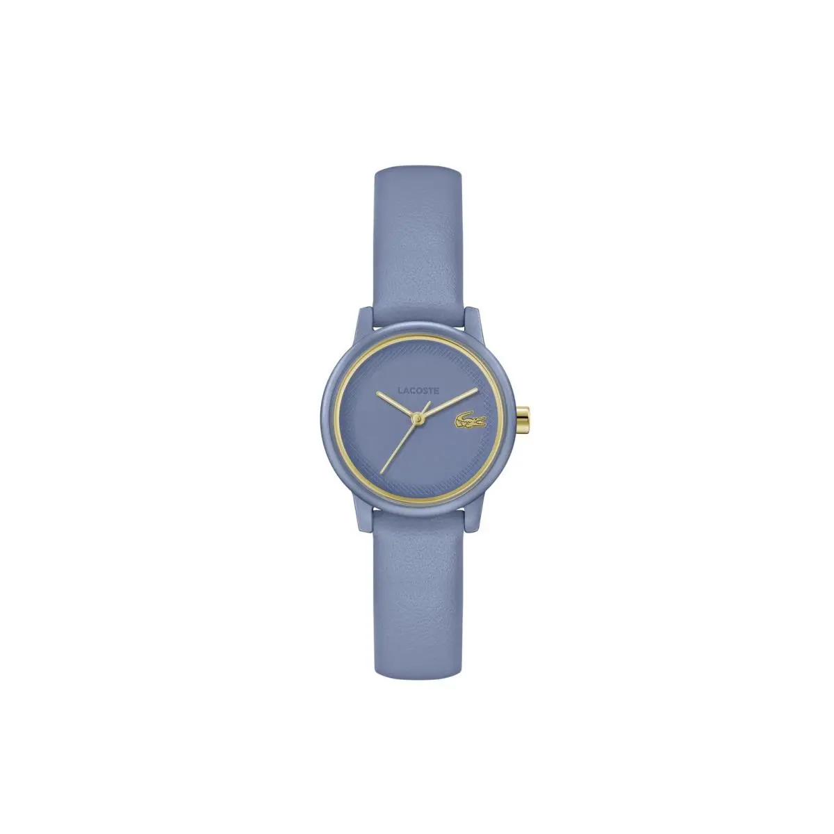 Lacoste.12.12 Swift Women`s 3H Quartz Watch Leather Strap - Water Blue