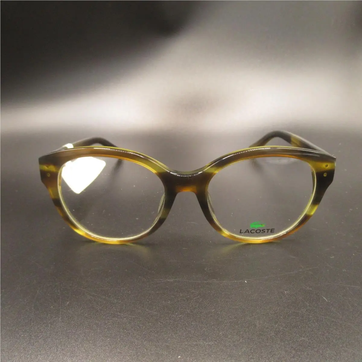 Lacoste Eyeglass Frames L2680 315 Women`s Brown Green Tortoise Cat Eye
