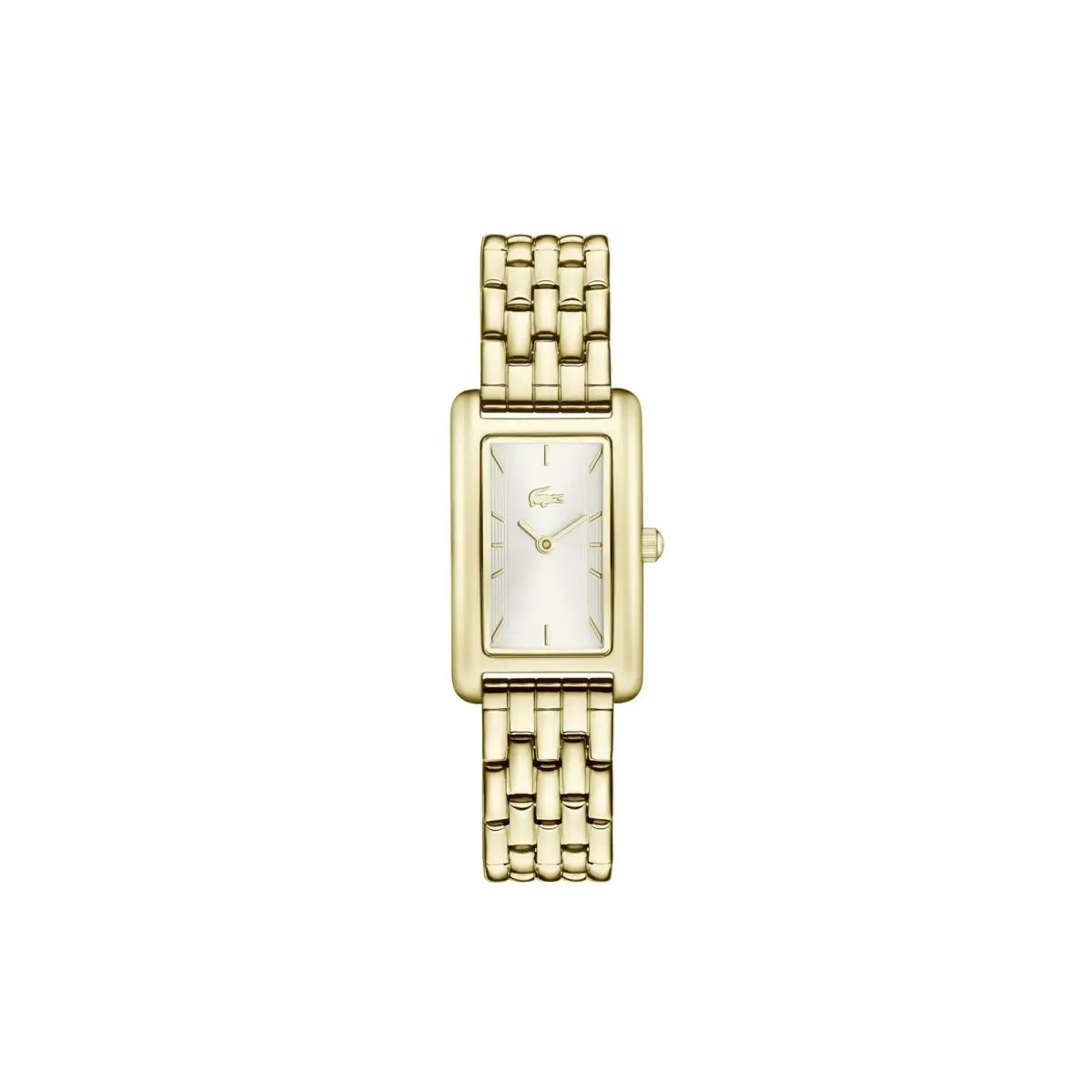 Lacoste Women`s Croisette Quartz Bracelet Watch 19mm Gold Plated