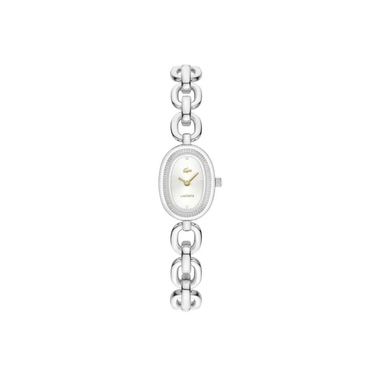 Women`s Petite Parisienne Quartz Bracelet Watch 16mm Silver by Lacoste