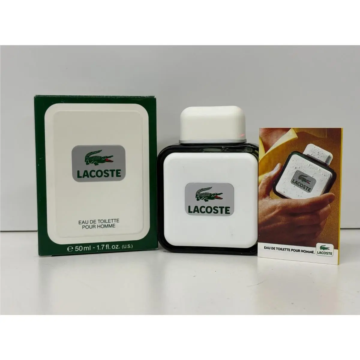 Lacoste Cologne For Men 1.7 oz 50ml Splash Old Formula Rare